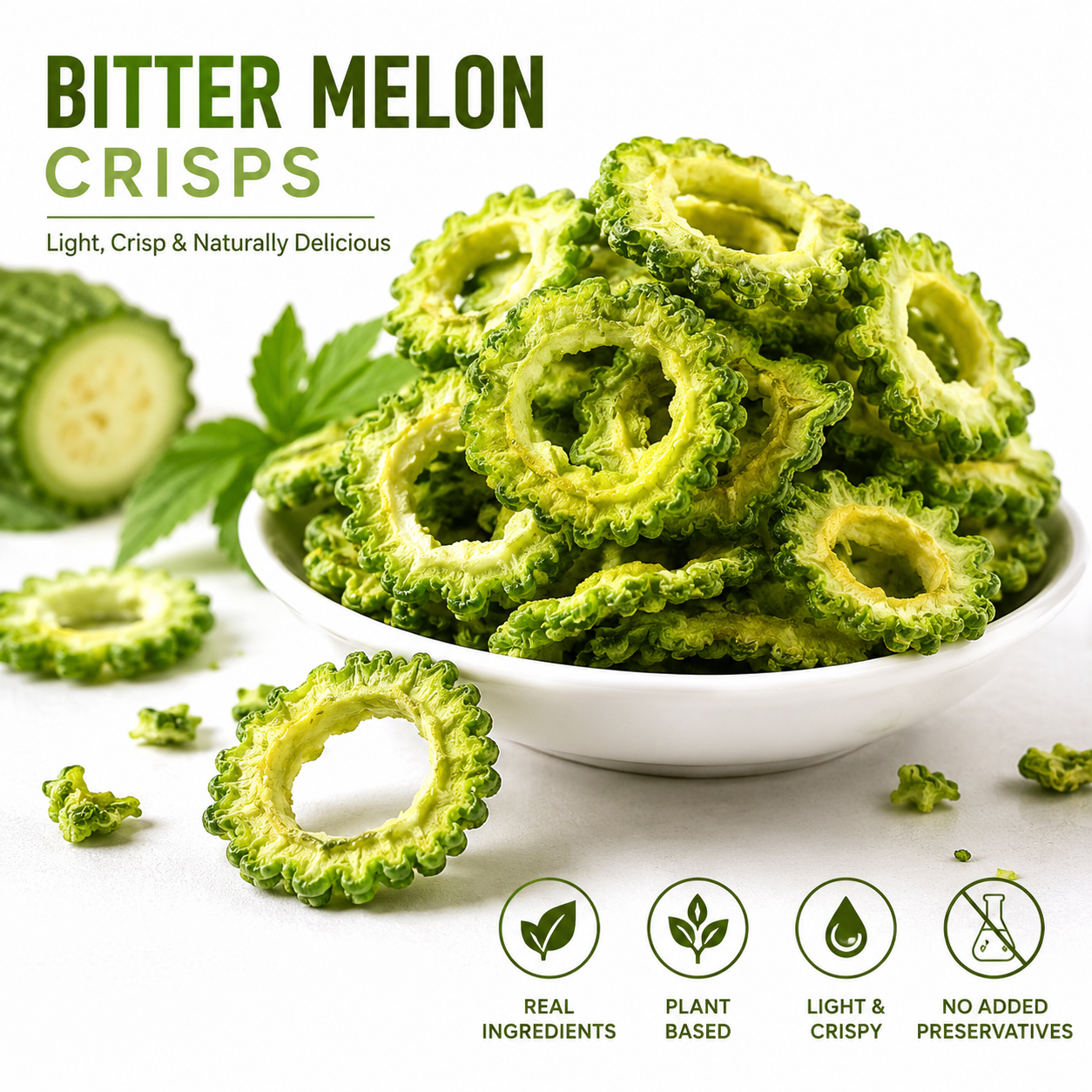 1 packs of Crispy Bitter Melon